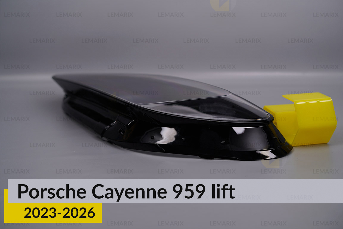 Стекло фары Porsche Cayenne 959 (2023-2026) рест левое