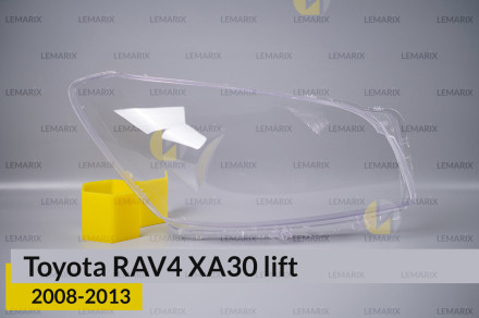 Стекло фары Toyota RAV4 XA30 (2008-2013) рест правое