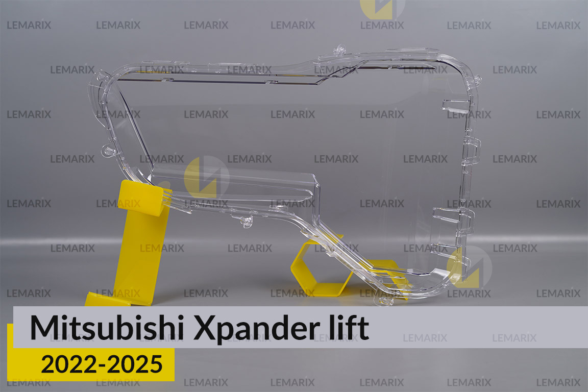Скло фари Mitsubishi Xpander (2022-2026) рест праве