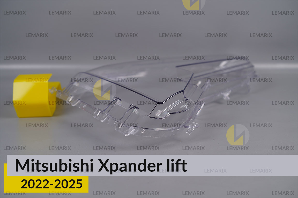 Скло фари Mitsubishi Xpander (2022-2026) рест праве