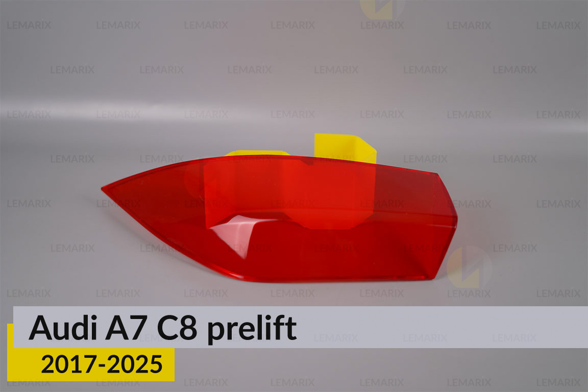 Стекло заднего фонаря внешнее в крыле Audi A7 C8 (2017-2025) дорест правое
