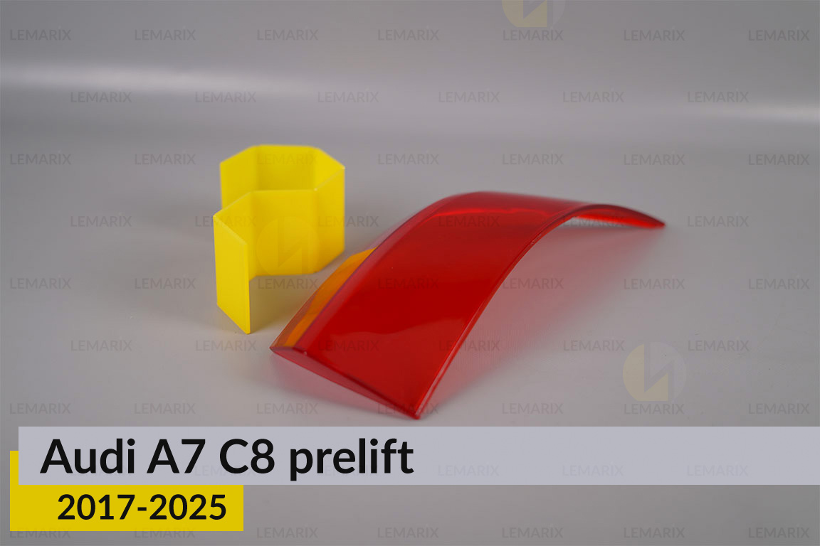 Стекло заднего фонаря внешнее в крыле Audi A7 C8 (2017-2025) дорест правое