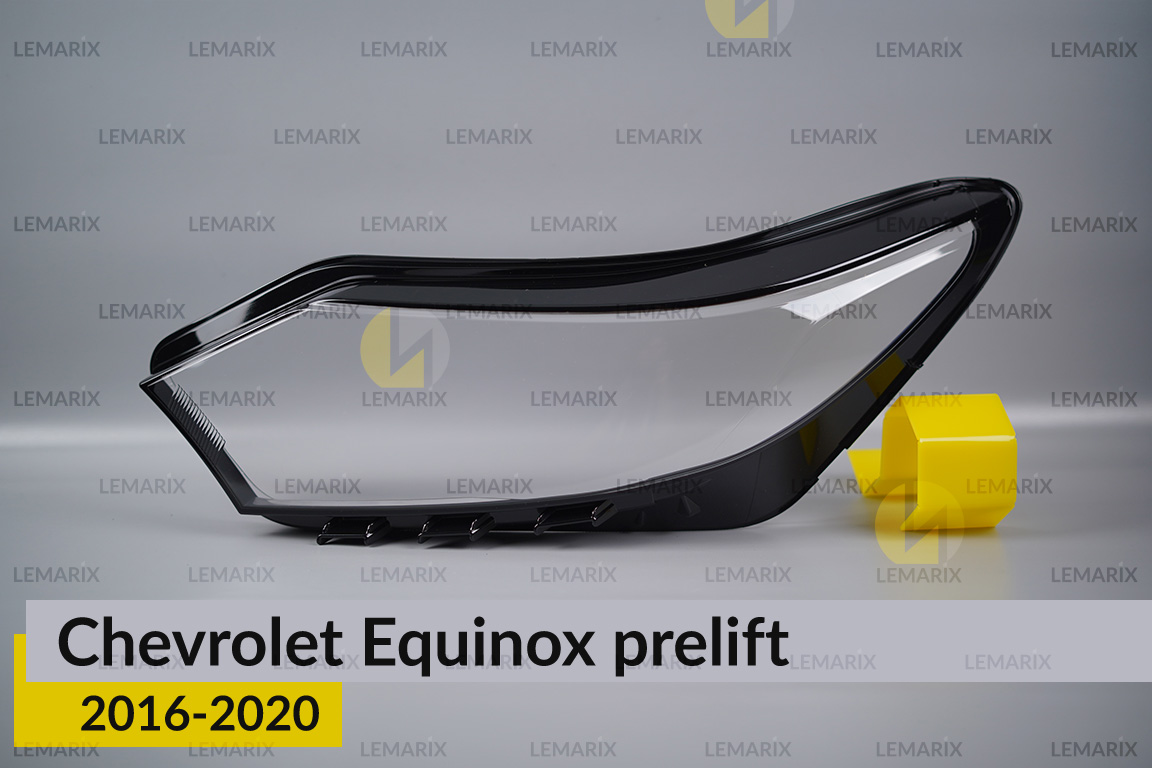 Стекло фары Chevrolet Equinox (2016-2020) дорест левое