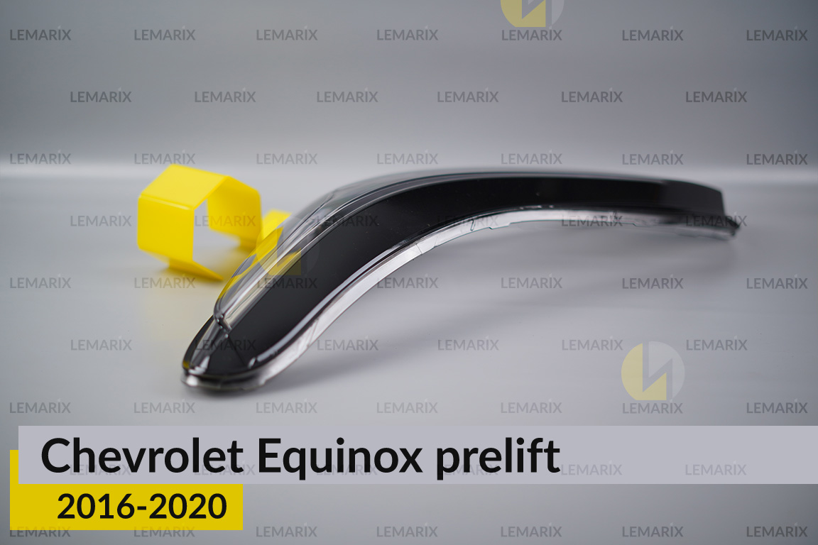 Стекло фары Chevrolet Equinox (2016-2020) дорест левое