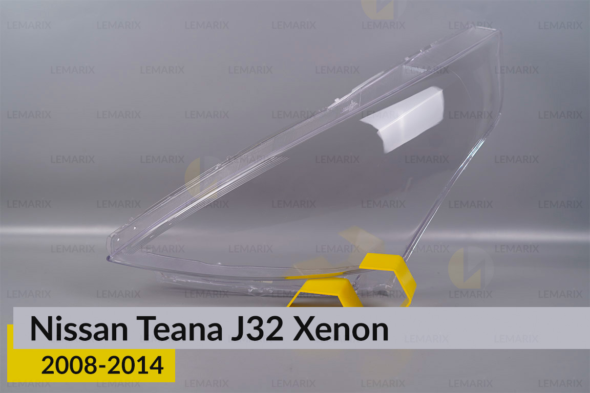 Стекло фары Nissan Teana J32 Xenon (2008-2014) левое
