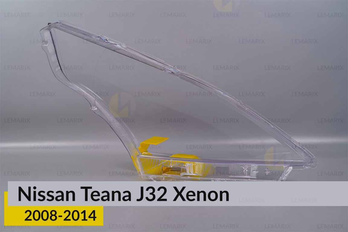Стекло фары Nissan Teana J32 Xenon (2008-2014) левое