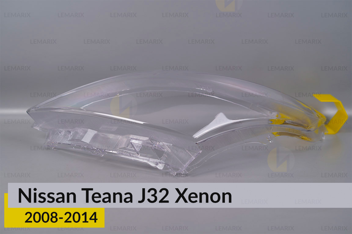 Стекло фары Nissan Teana J32 Xenon (2008-2014) левое