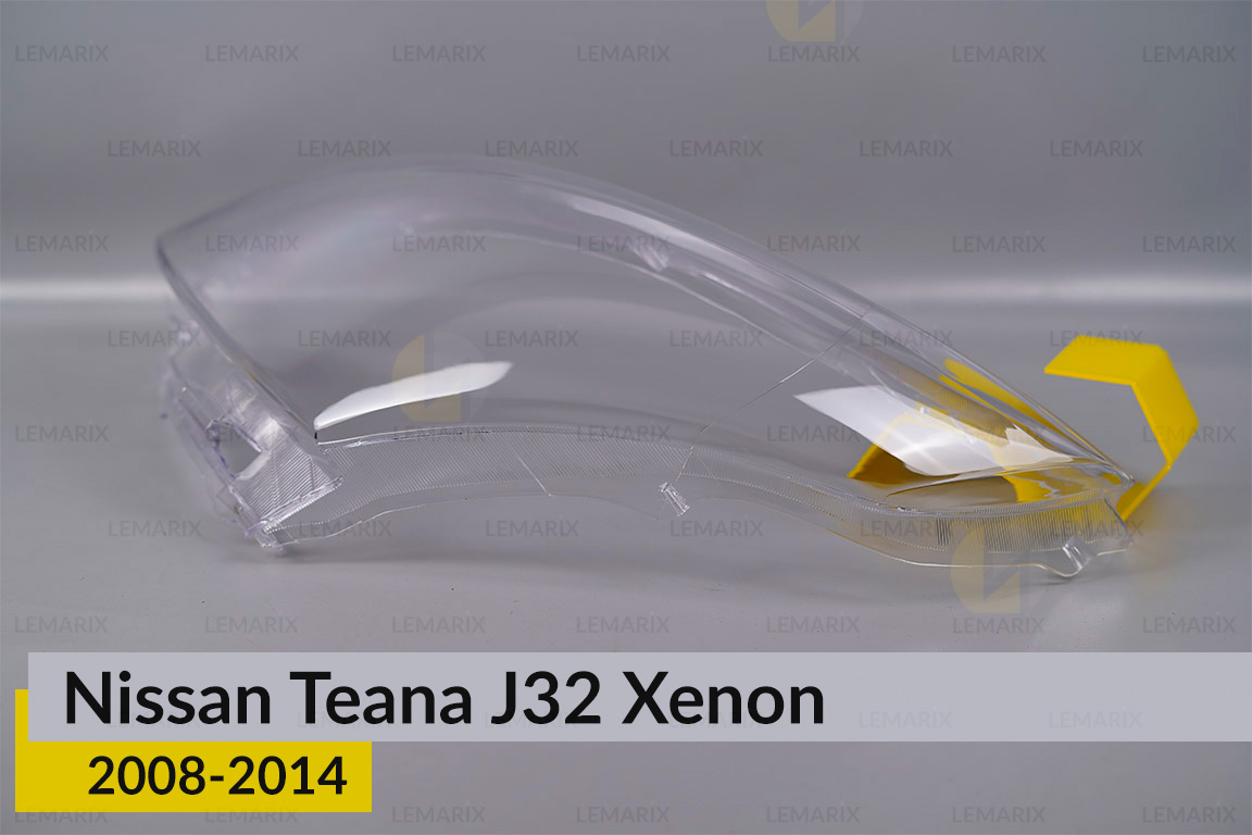 Стекло фары Nissan Teana J32 Xenon (2008-2014) левое