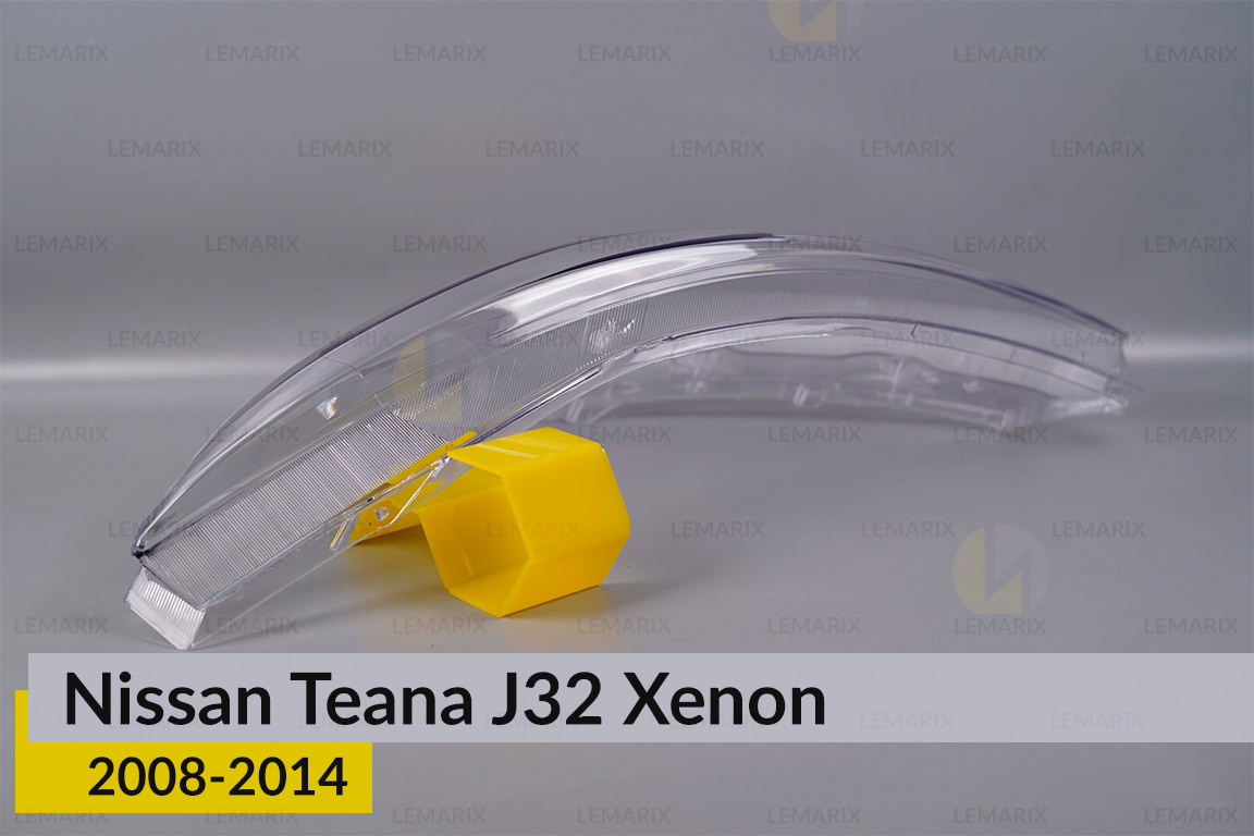 Стекло фары Nissan Teana J32 Xenon (2008-2014) левое