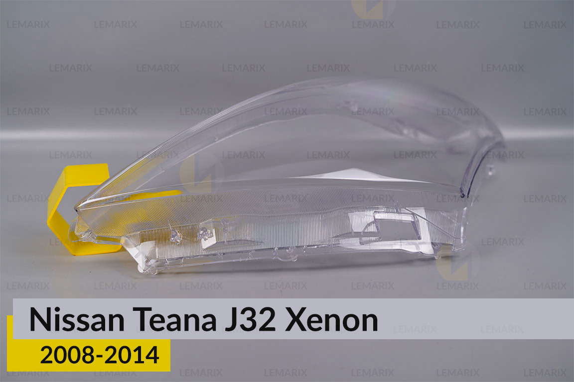 Стекло фары Nissan Teana J32 Xenon (2008-2014) левое