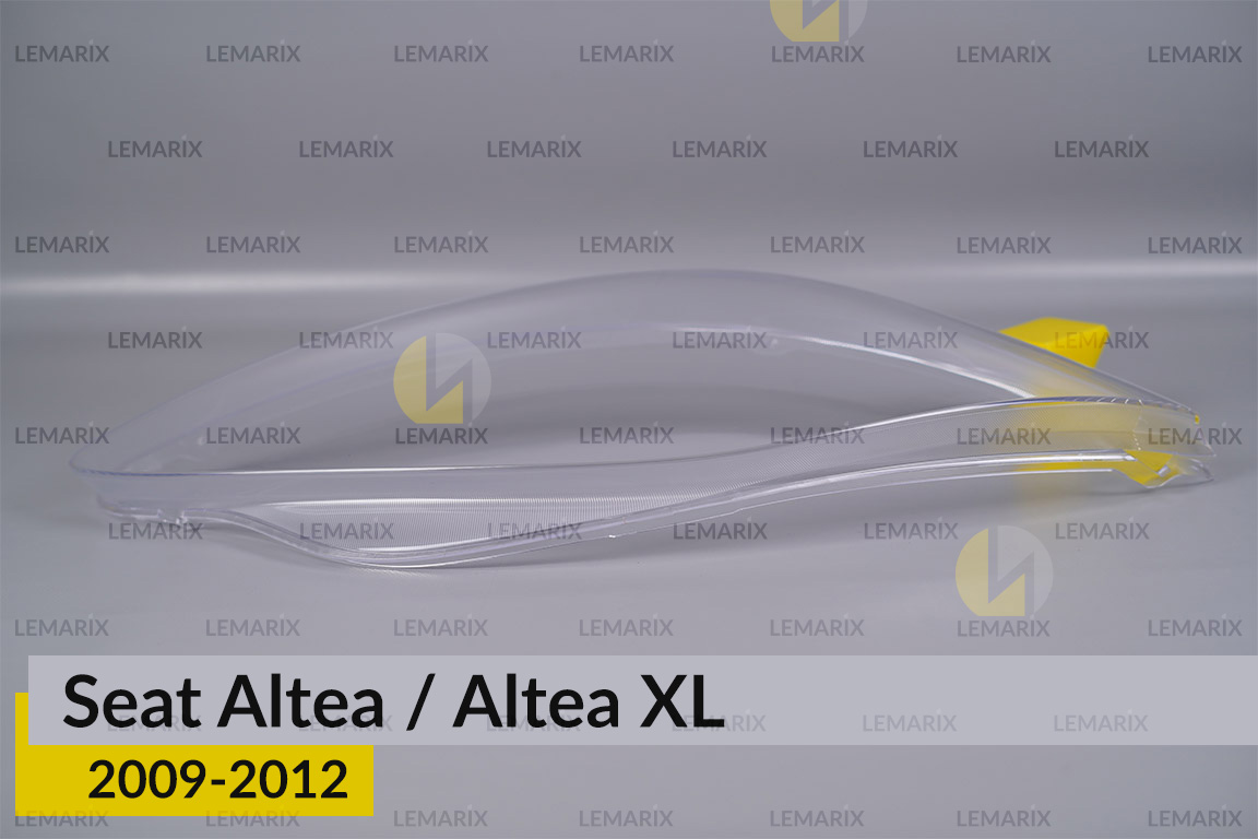 Скло фари Seat Altea/Altea XL (2009-2012) рест праве