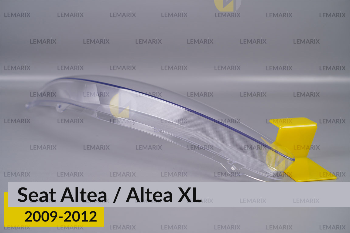 Скло фари Seat Altea/Altea XL (2009-2012) рест праве