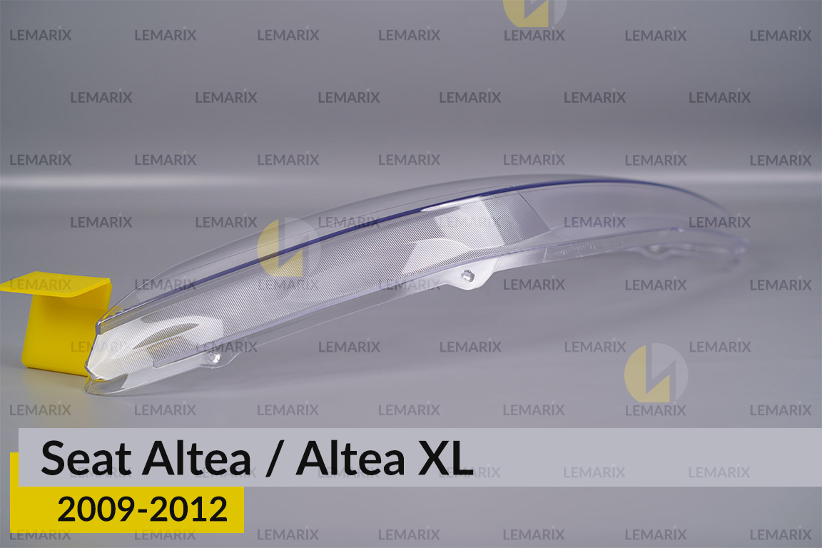Скло фари Seat Altea/Altea XL (2009-2012) рест праве