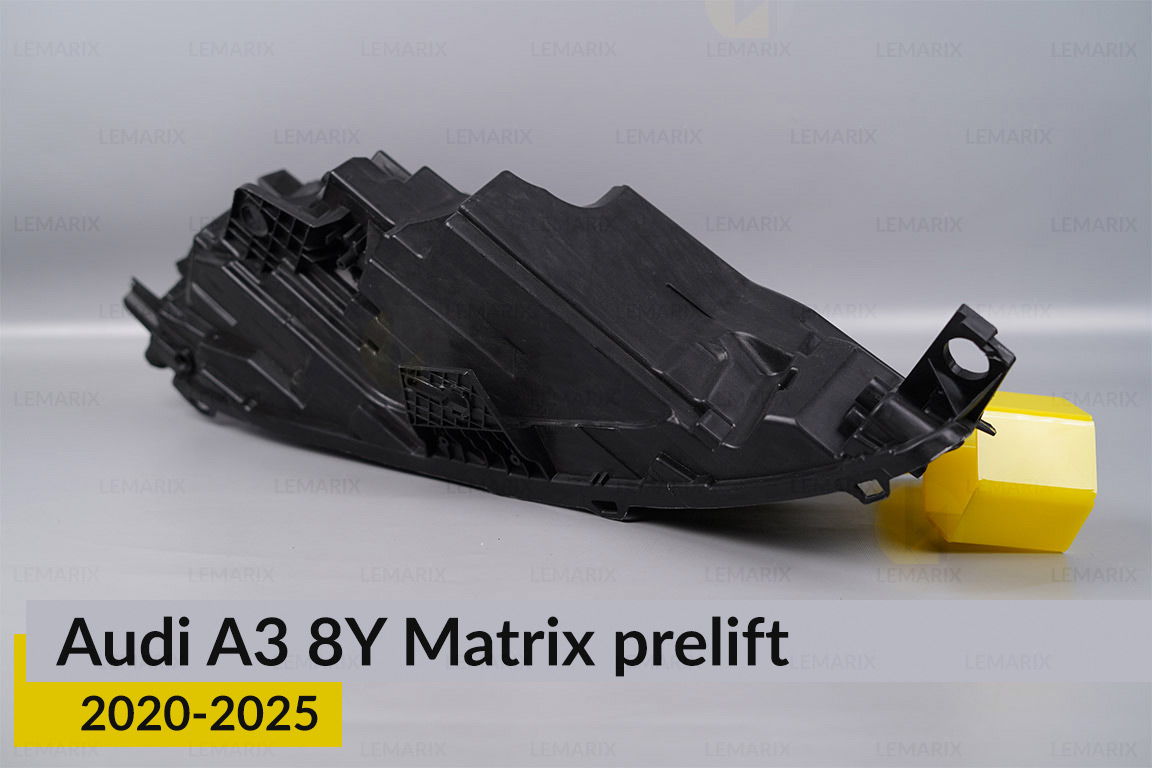 Корпус фари Audi A3 8Y Matrix (2020-2026) дорест правий