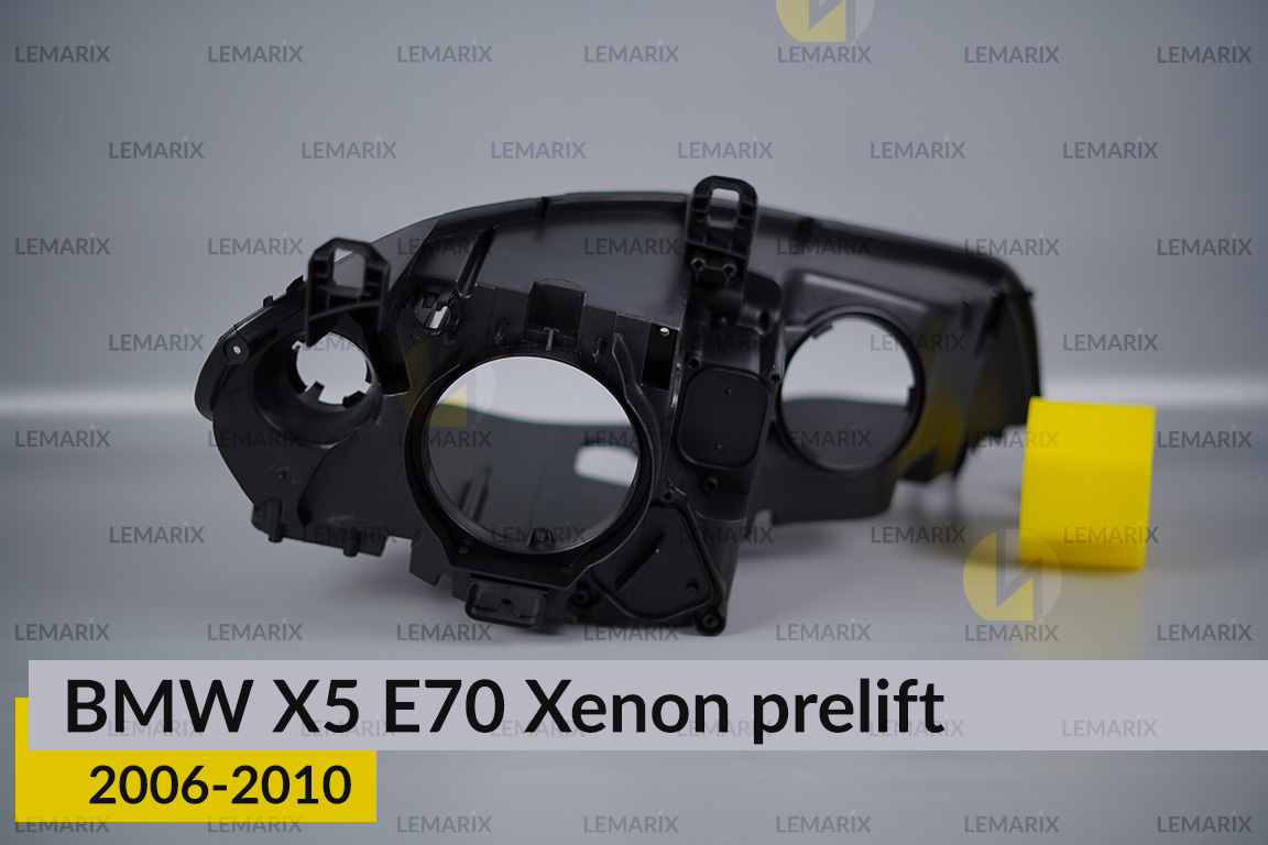 Корпус фари BMW X5 E70 Xenon (2006-2010) дорест лівий