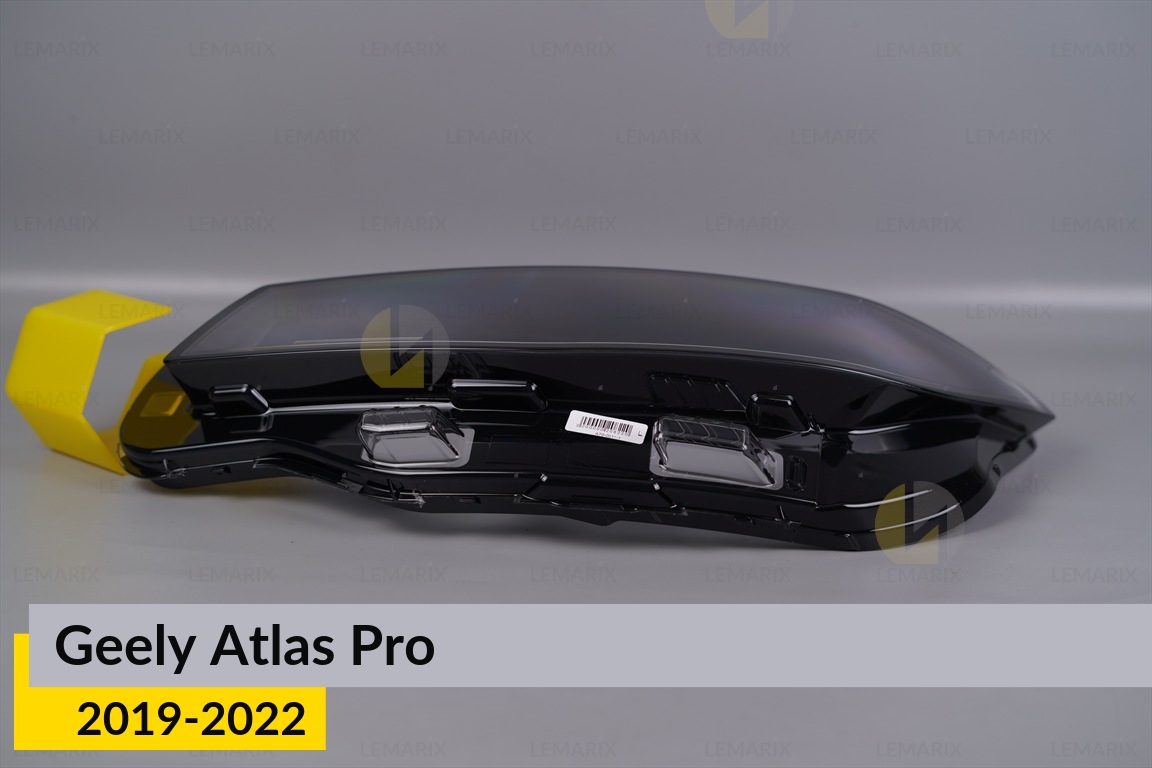 Скло фари Geely Atlas Pro LED (2019-2022) ліве