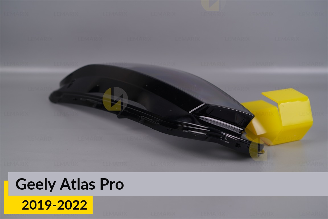 Скло фари Geely Atlas Pro LED (2019-2022) ліве