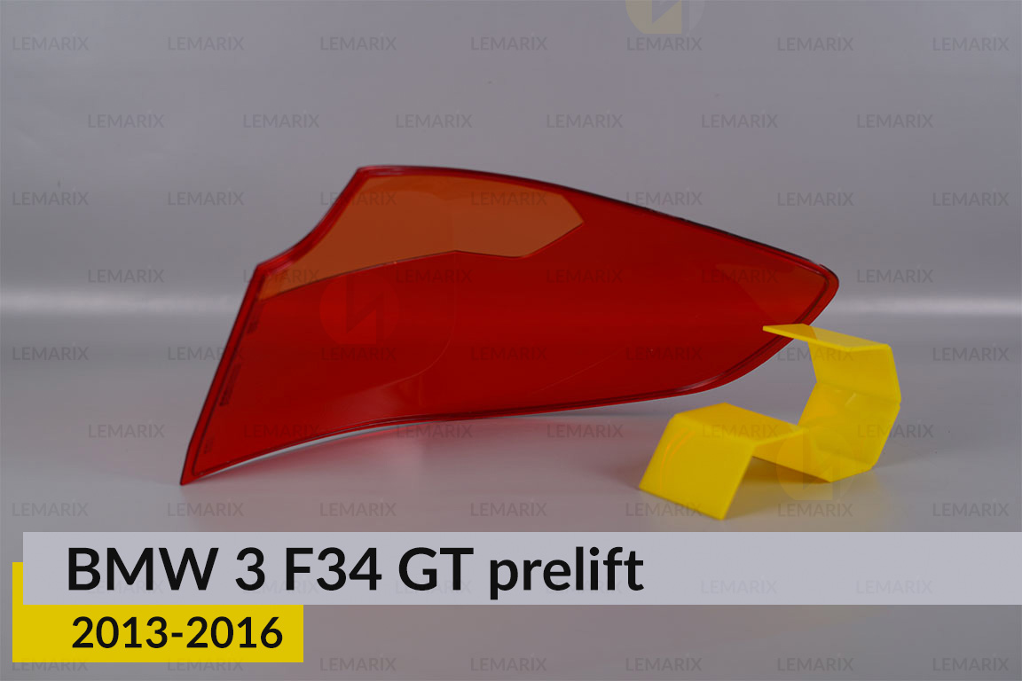 Скло заднього ліхтаря зовнішнє в крилі BMW 3 F34 GT (2013-2016) дорест ліве