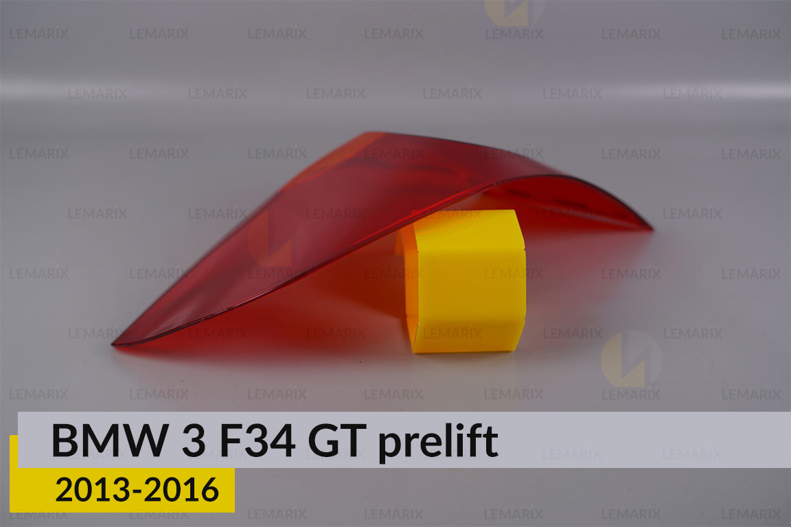 Скло заднього ліхтаря зовнішнє в крилі BMW 3 F34 GT (2013-2016) дорест ліве