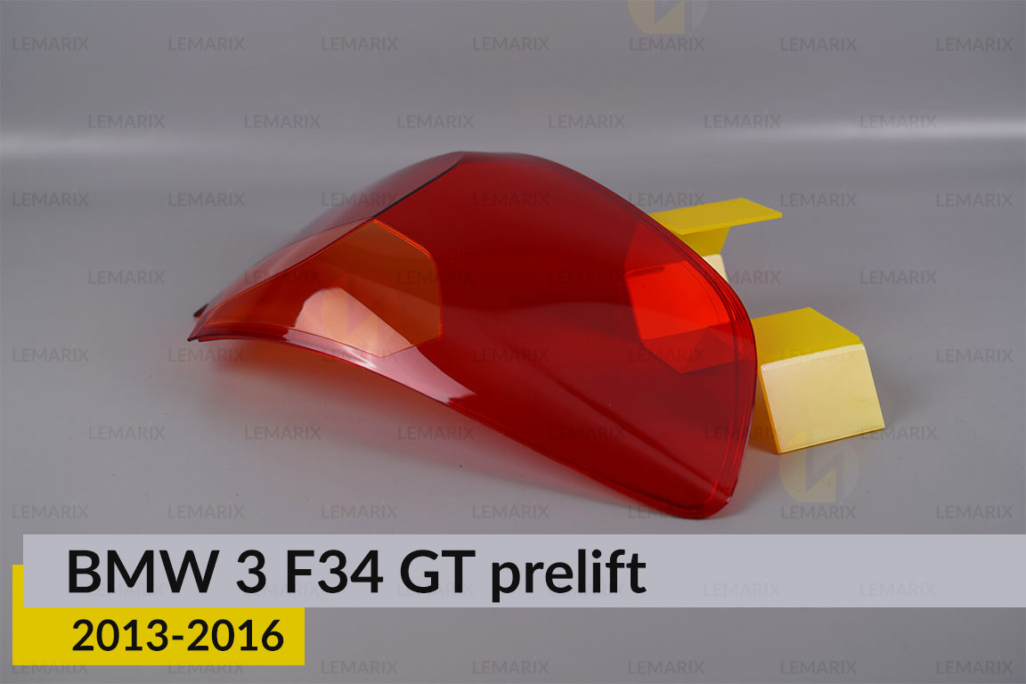 Скло заднього ліхтаря зовнішнє в крилі BMW 3 F34 GT (2013-2016) дорест ліве