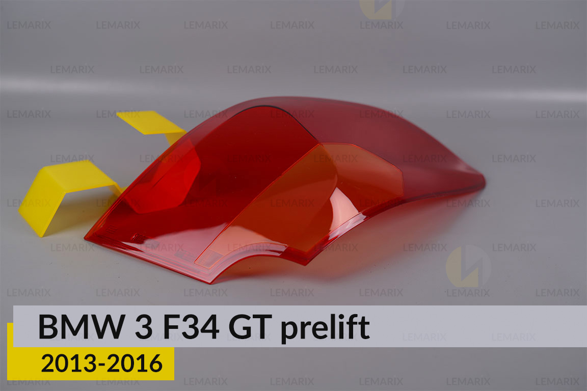 Скло заднього ліхтаря зовнішнє в крилі BMW 3 F34 GT (2013-2016) дорест ліве