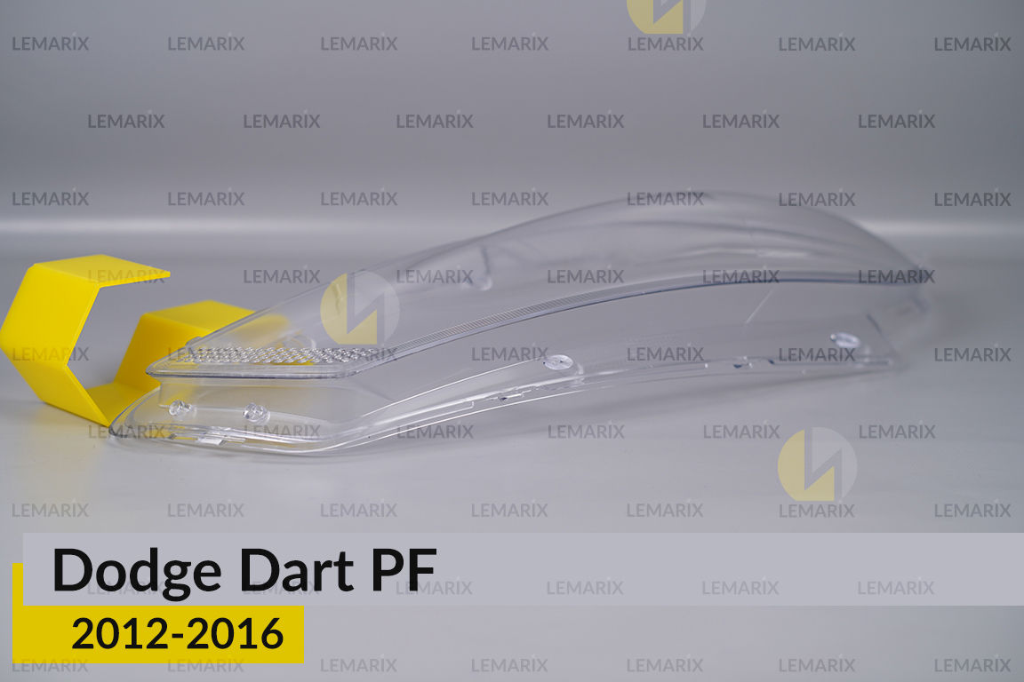Стекло фары Dodge Dart PF (2012-2016) левое