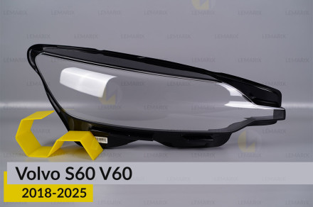Скло фари Volvo S60 V60 (2018-2025) праве