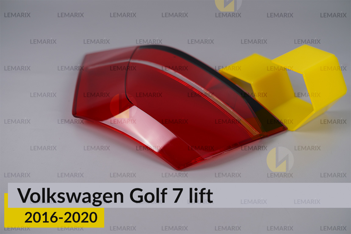 Стекло заднего фонаря внешнее в крыле VW Volkswagen Golf 7 (2016-2020) рест правое