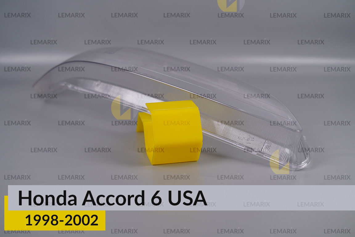 Скло фари Honda Accord 6 USA (1998-2002) праве