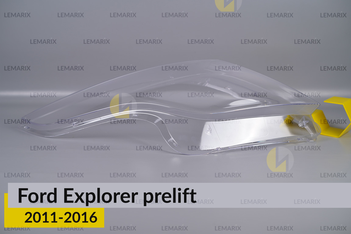 Скло фари Ford Explorer (2011-2016) дорест праве