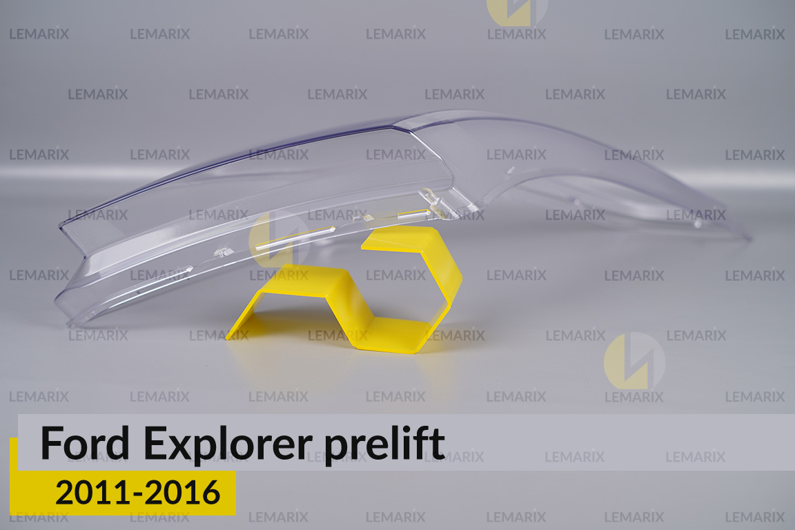 Скло фари Ford Explorer (2011-2016) дорест праве