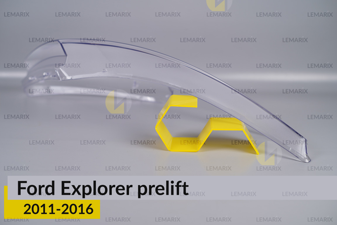 Скло фари Ford Explorer (2011-2016) дорест праве