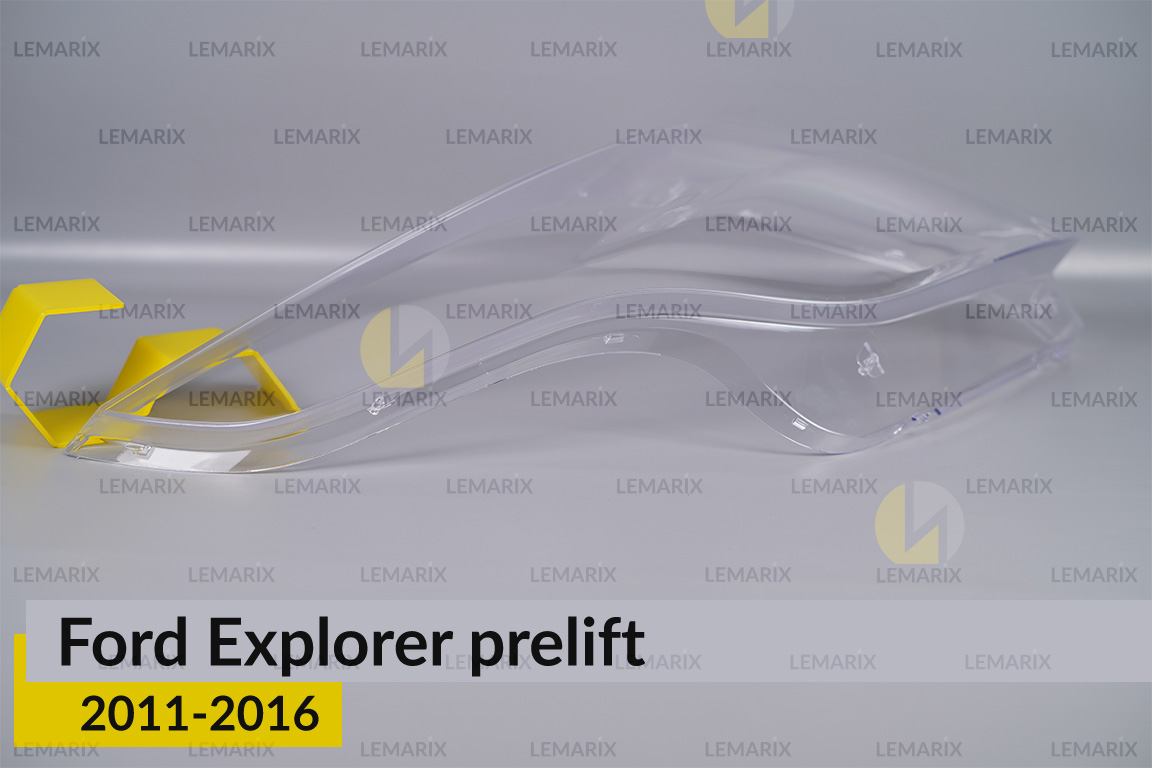 Скло фари Ford Explorer (2011-2016) дорест праве