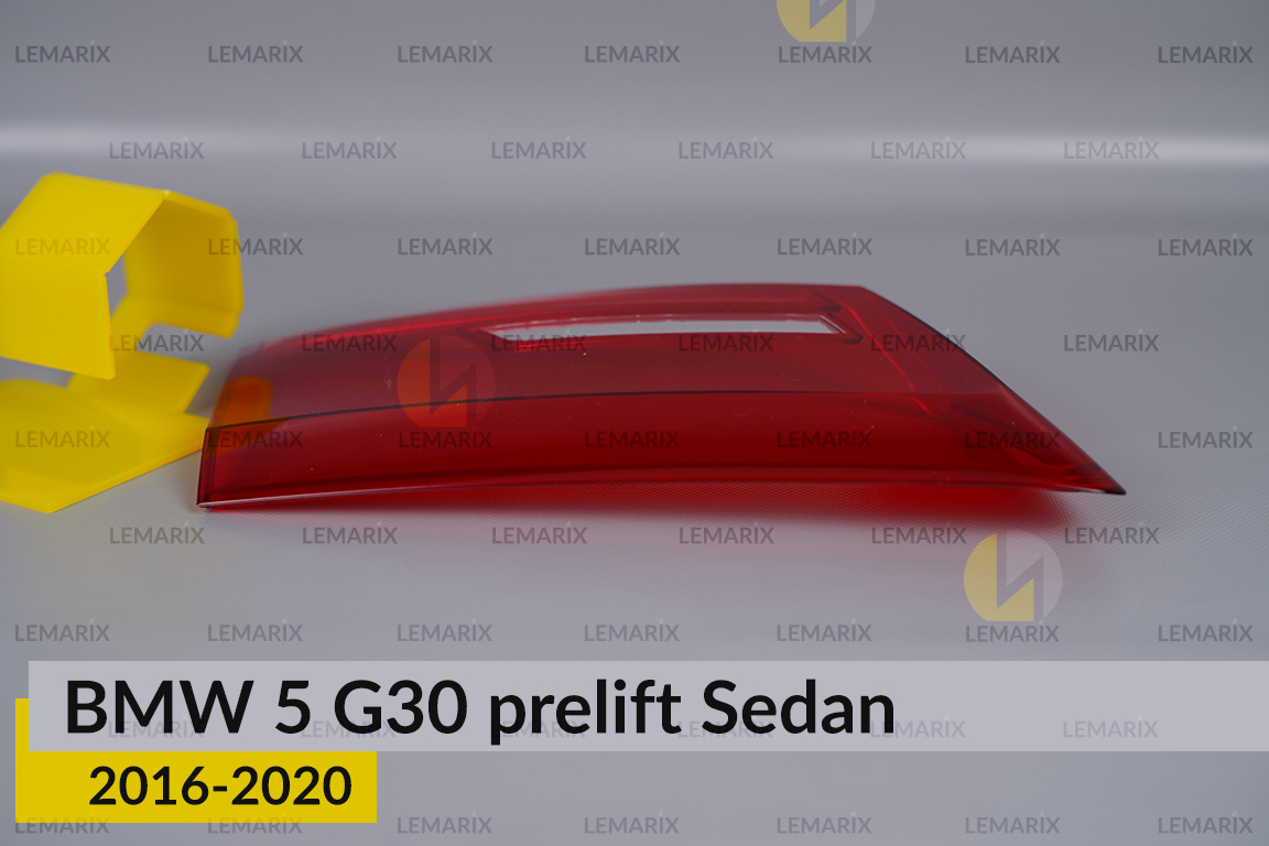 Стекло заднего фонаря внутреннее в крышке багажника BMW 5 G30 Sedan (2016-2020) дорест левое