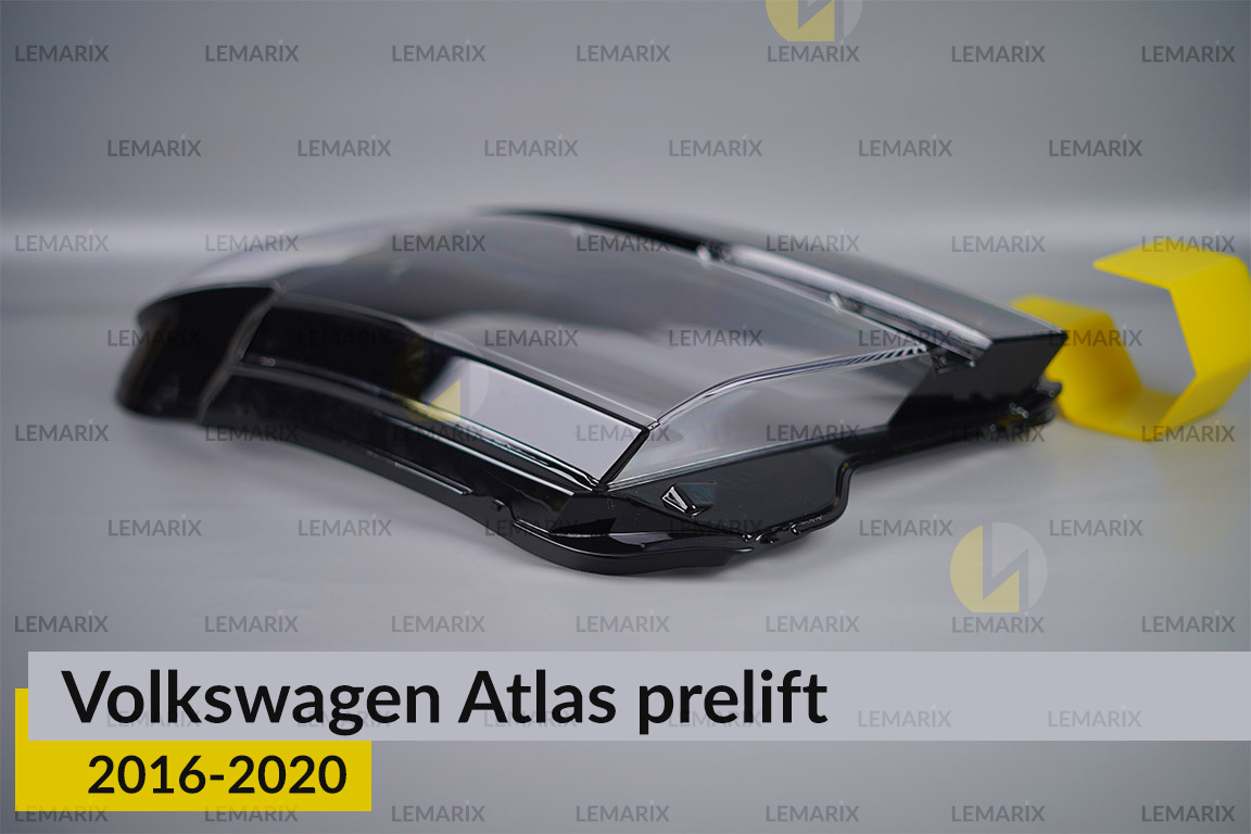Скло фари VW Volkswagen Atlas (2016-2020) дорест ліве