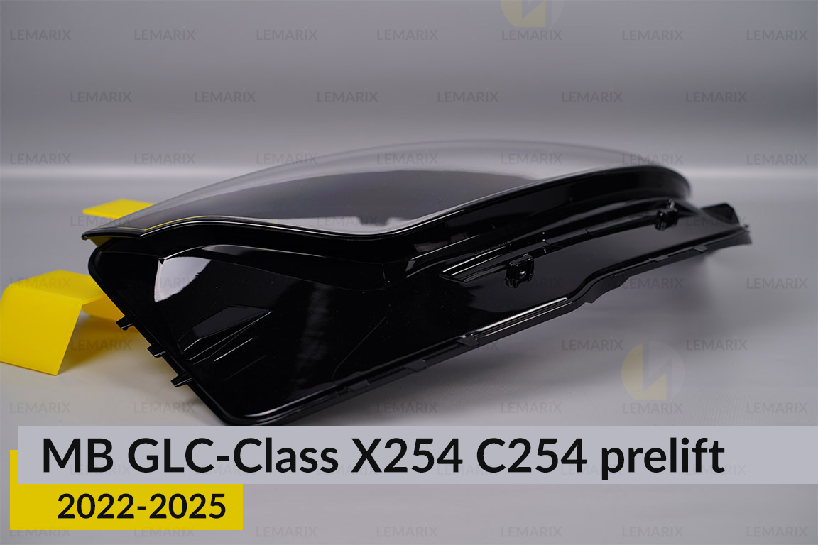 Скло фари Mercedes-Benz GLC-Class X254 C254 (2022-2026) дорест ліве