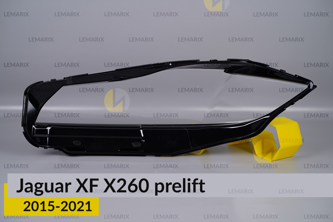 Стекло фары Jaguar XF X260 (2015-2021) дорест правое