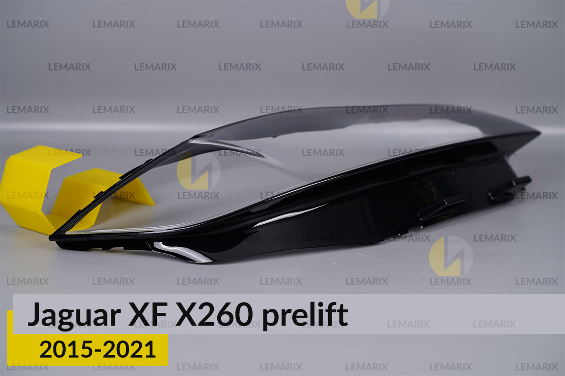 Стекло фары Jaguar XF X260 (2015-2021) дорест правое