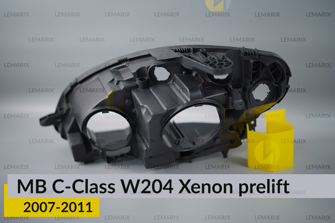 Корпус фары Mercedes-Benz C-Class W204 Xenon (2007-2011) дорест правый