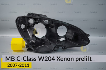 Корпус фари Mercedes-Benz C-Class W204 Xenon (2007-2011) дорест правий