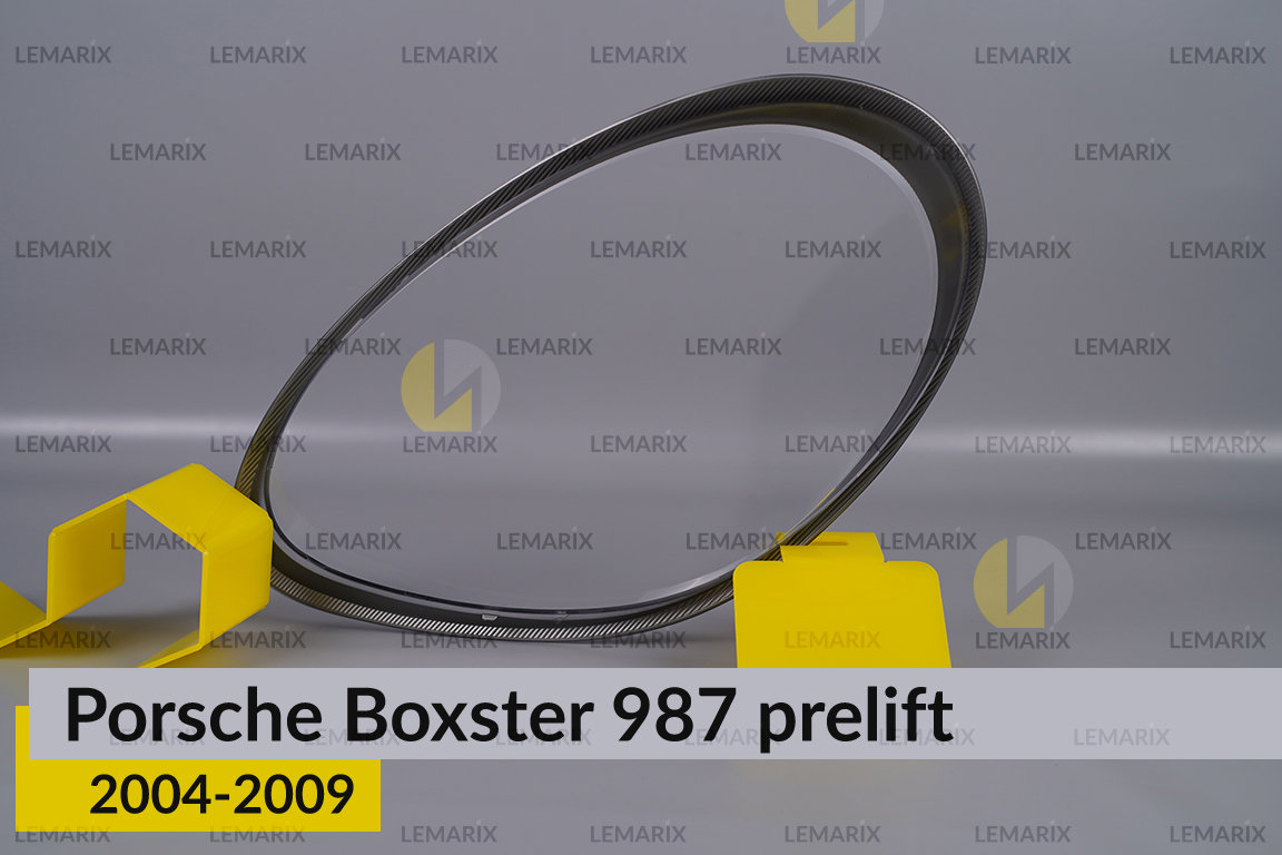 Скло фари Porsche Boxster 987 (2004-2009) дорест праве