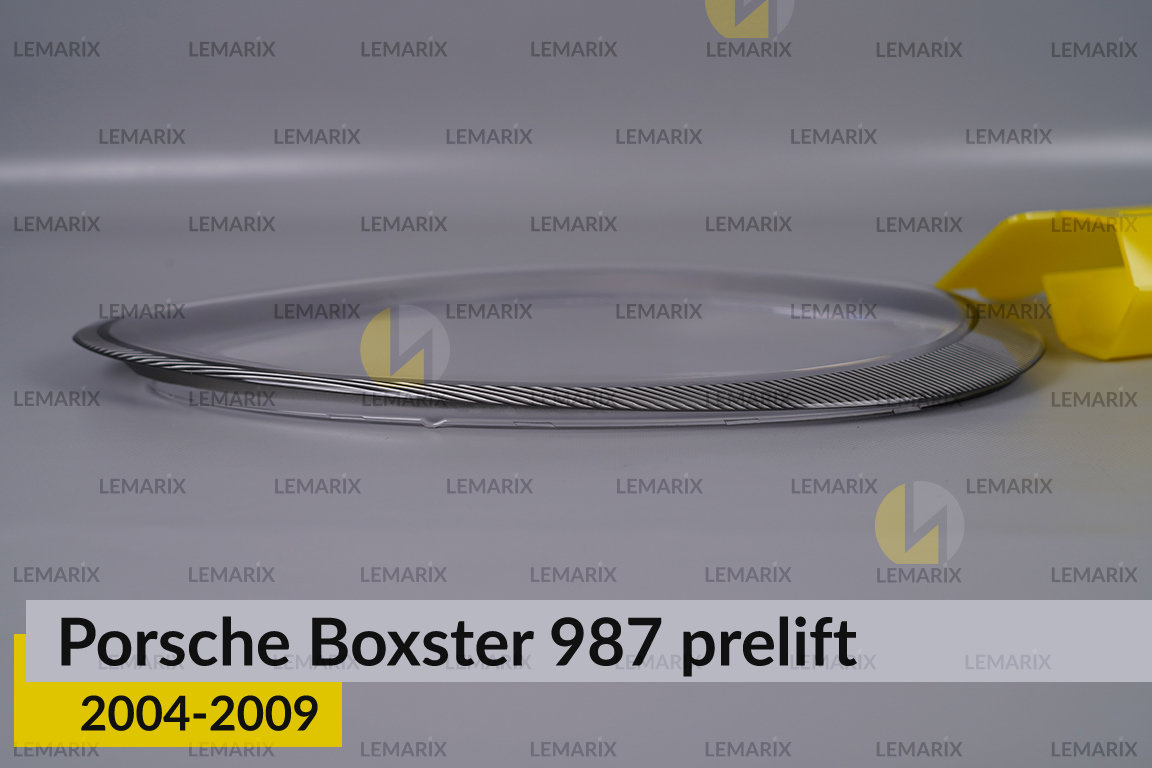 Скло фари Porsche Boxster 987 (2004-2009) дорест праве