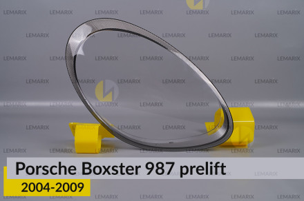 Стекло фары Porsche Boxster 987 (2004-2009) дорест правое