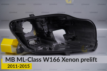 Корпус фары Mercedes-Benz ML-Class W166 Xenon (2011-2015) дорест правый