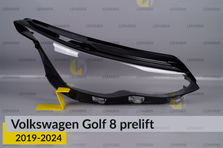 Стекло фары VW Volkswagen Golf 8 (2019-2024) дорест правое