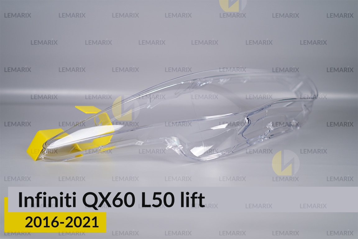 Скло фари Infiniti QX60 L50 (2016-2021) рест праве