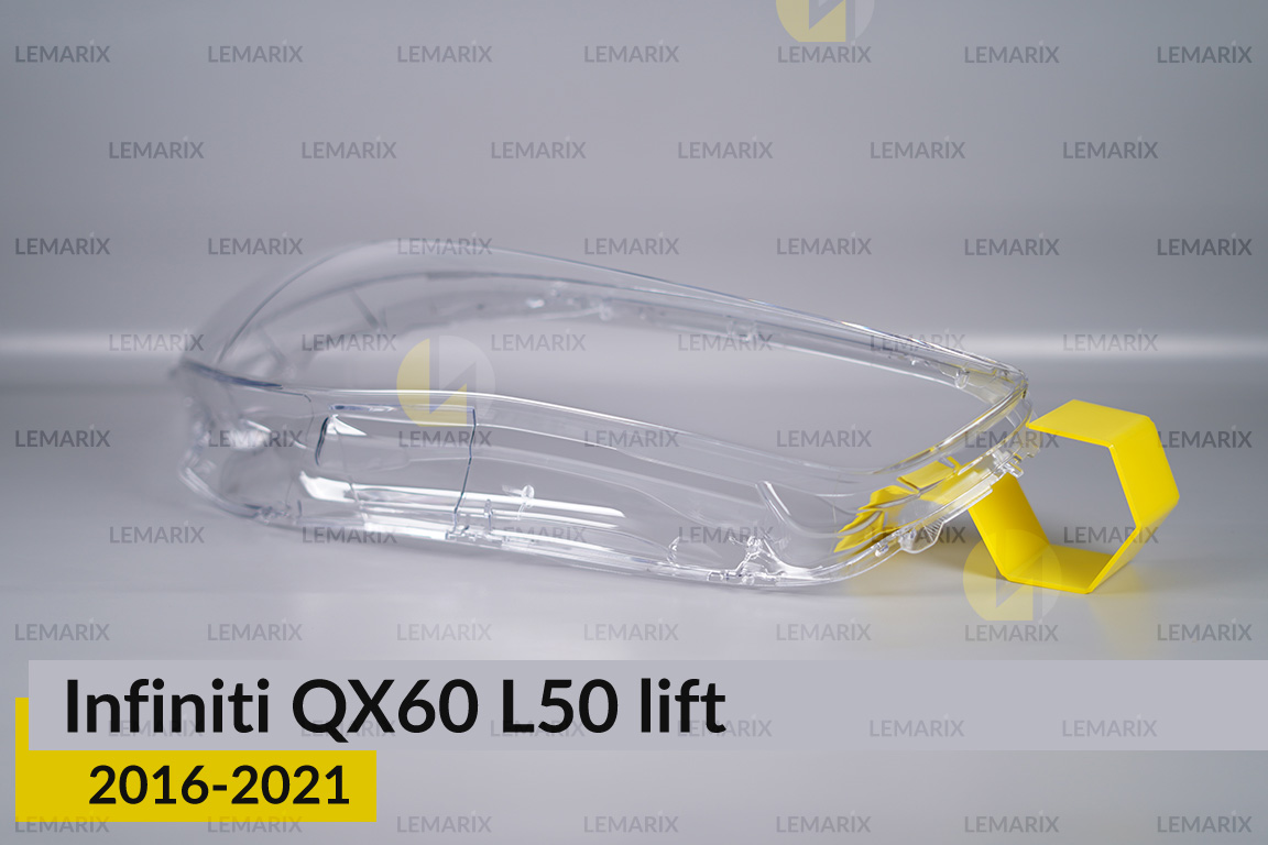 Скло фари Infiniti QX60 L50 (2016-2021) рест праве