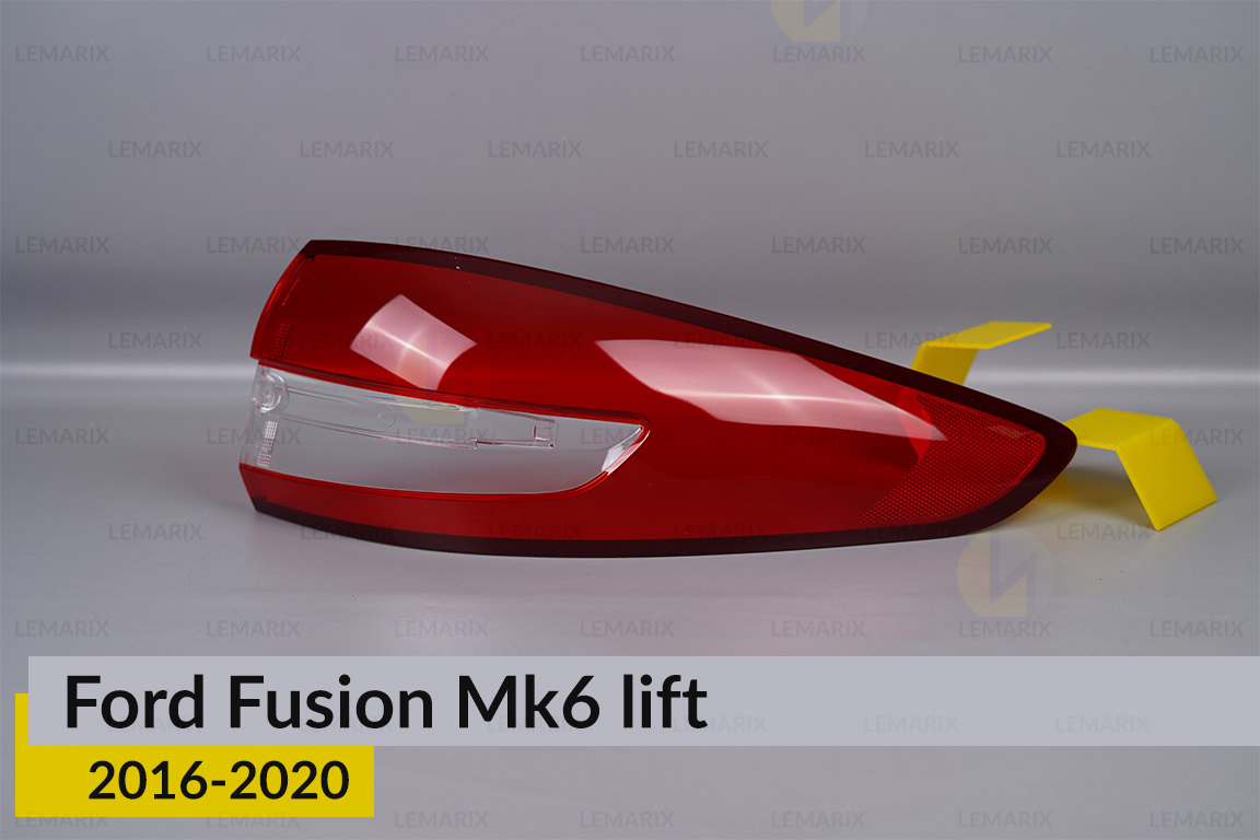 Стекло заднего фонаря внешнее в крыле Ford Fusion Mk6 (2016-2020) рест правое