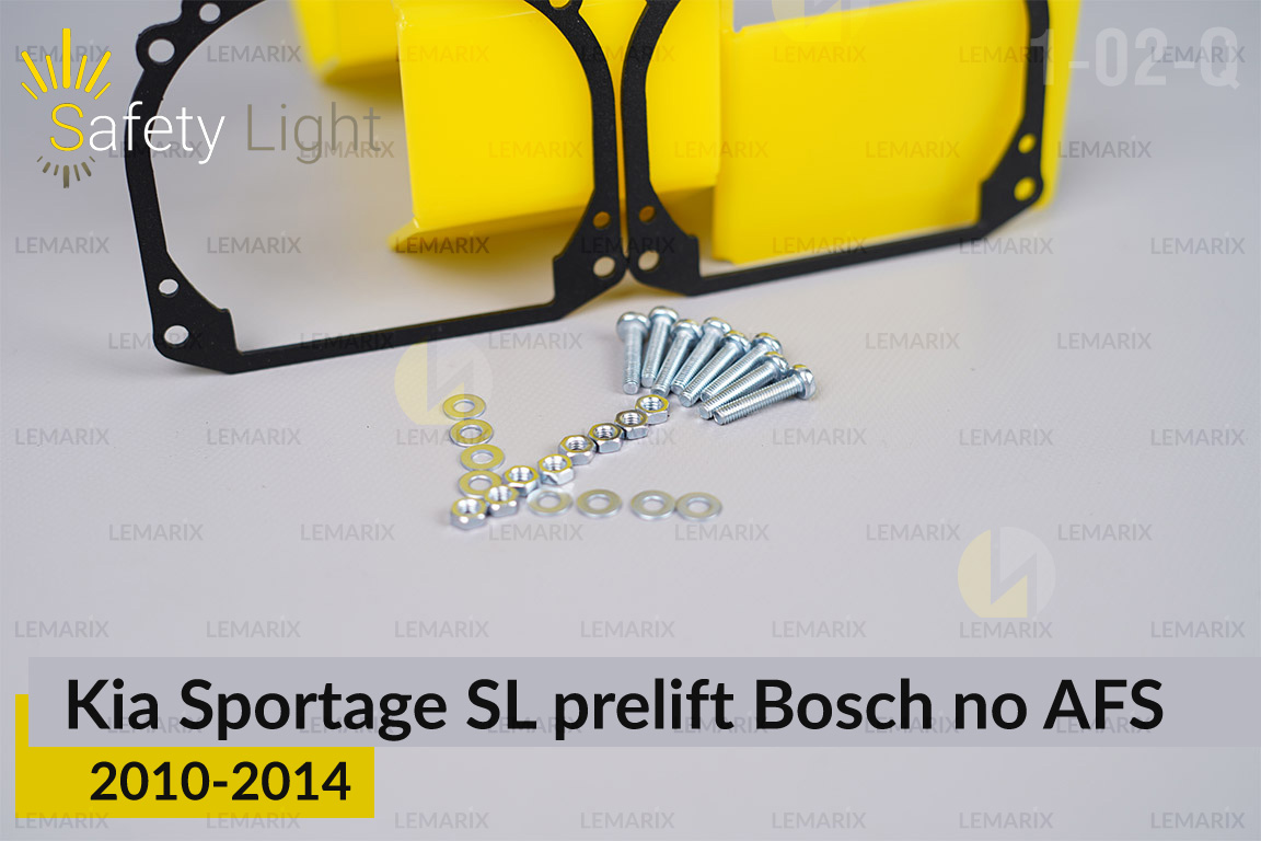 Перехідна рамка для Kia Sportage SL Bosch no AFS (2010-2014) дорест
