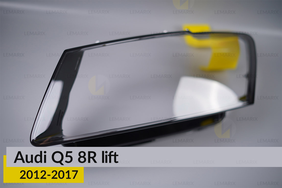 Скло фари Audi Q5 8R (2012-2017) рест ліве